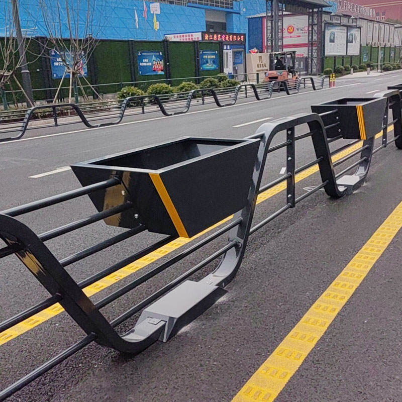 Pagar kotak bunga aloi aluminium