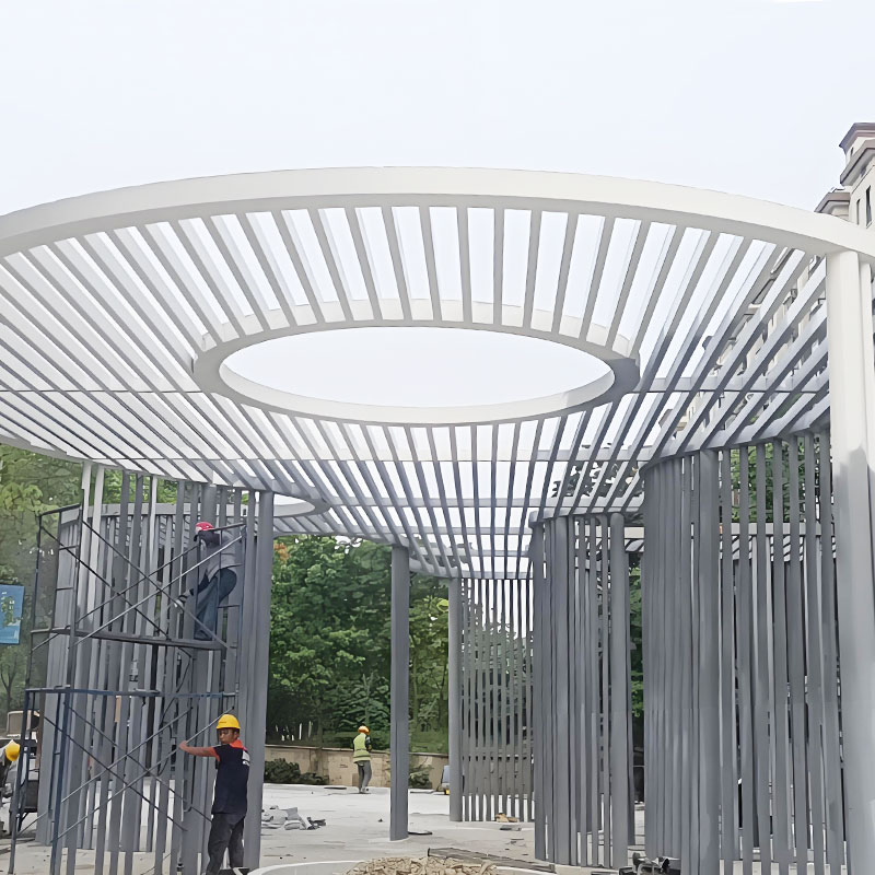 Pergola keluli tergalvani